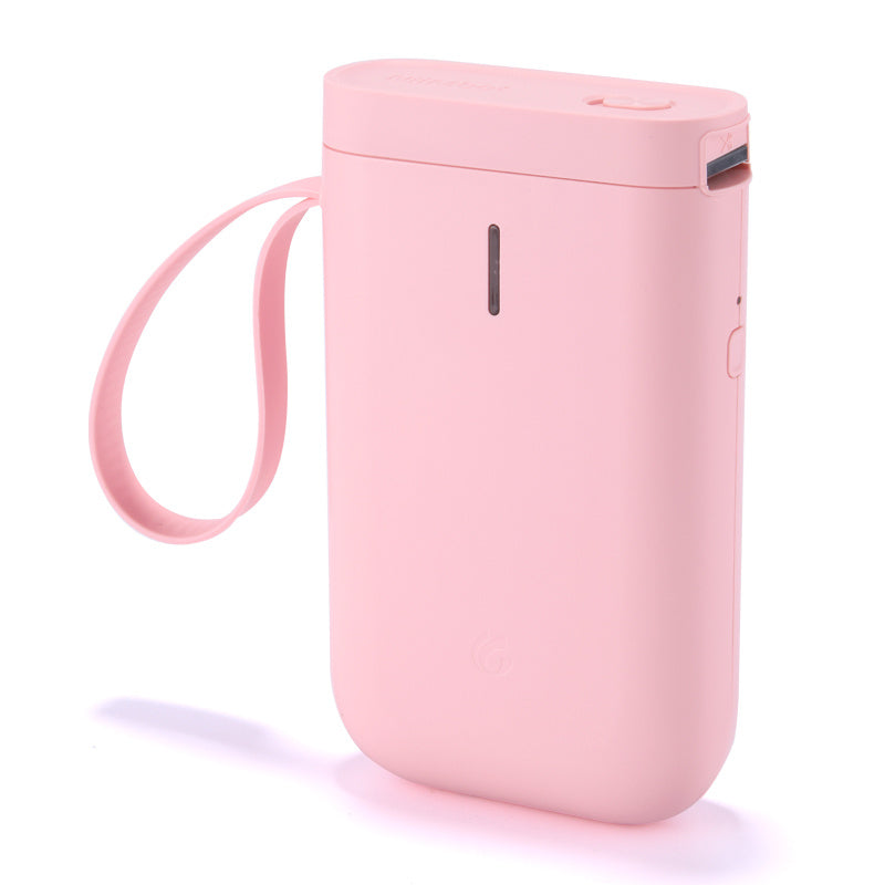 D11 Label Printer Bluetooth-compatible Household Non Drying Label Machine Fast Printing Home Use Office Pink