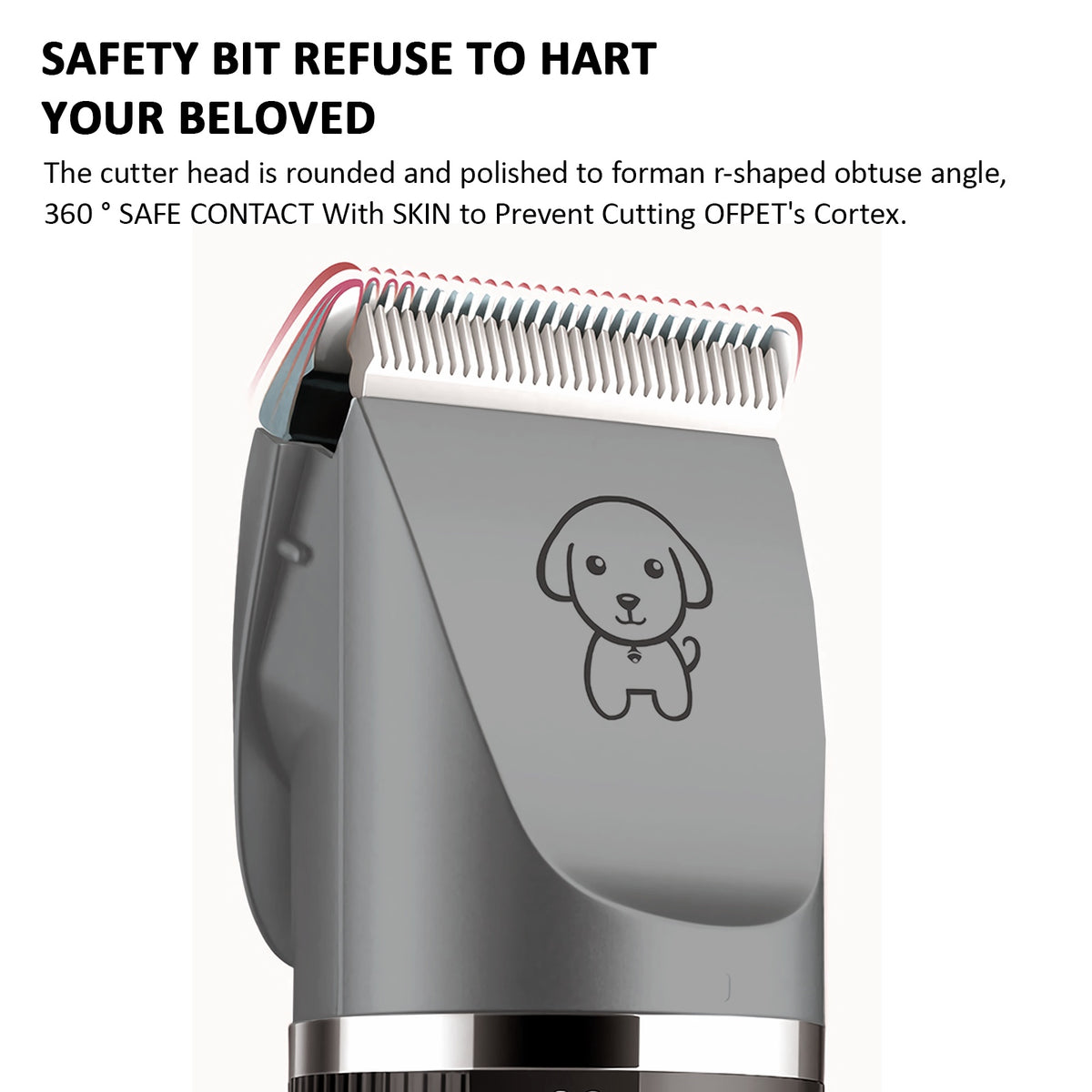 Electric Dog Cat Grooming Kit Pet Hair Shaver Trimmer Cordless Scissors Clipper