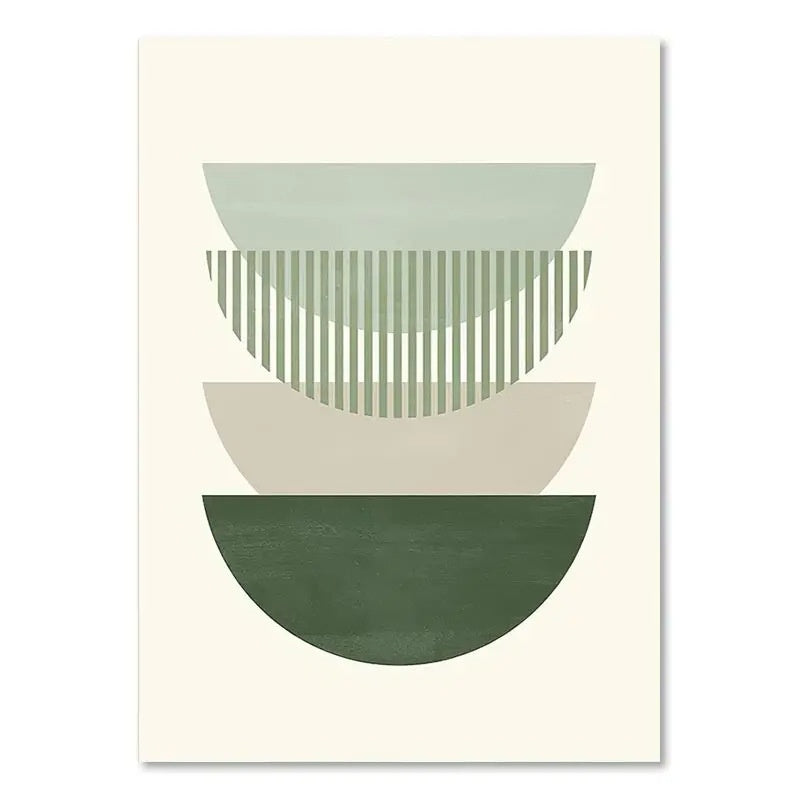 Green Plant Decorative Painting G Style