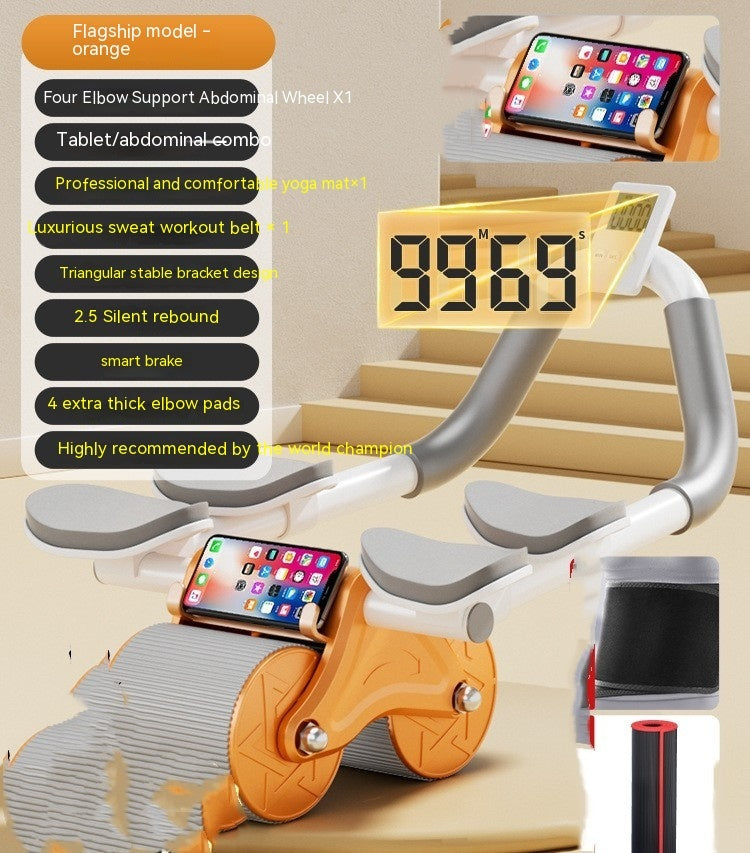 Household Elbow Support Roller Fitness Equipment Orange