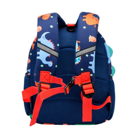 Cartoon Cute Children Kindergarten Dinosaur School Bag