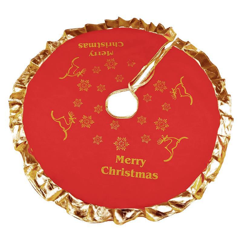 Christmas Decorations Christmas Tree Skirt Deer Carriage Tree Skirt Deer Carriage
