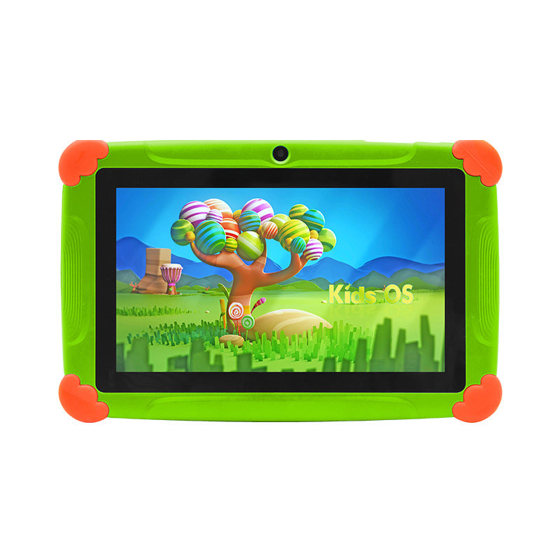 Educational Learning Game 7-inch 18GB Children's Tablet Computer Learning Machine Green 18GB