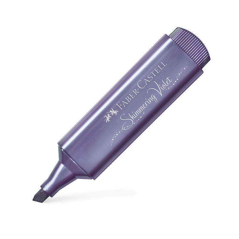Faber-castell Metallic Highlighters Students Color Pens Lilac purple