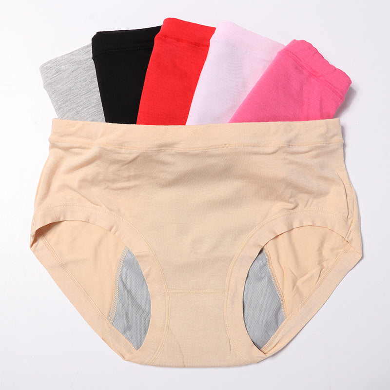 Leakproof Women Panties Waterproof Menstrual Underwear Heavy Khaki