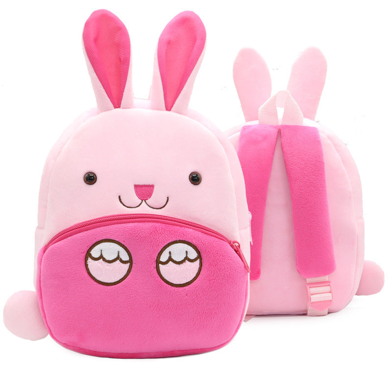 kindergarten small school bag animal backpack Pink