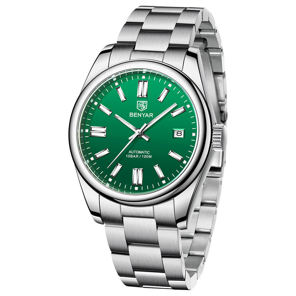 Men's Watch Automatic Casual Mechanical Watch Green