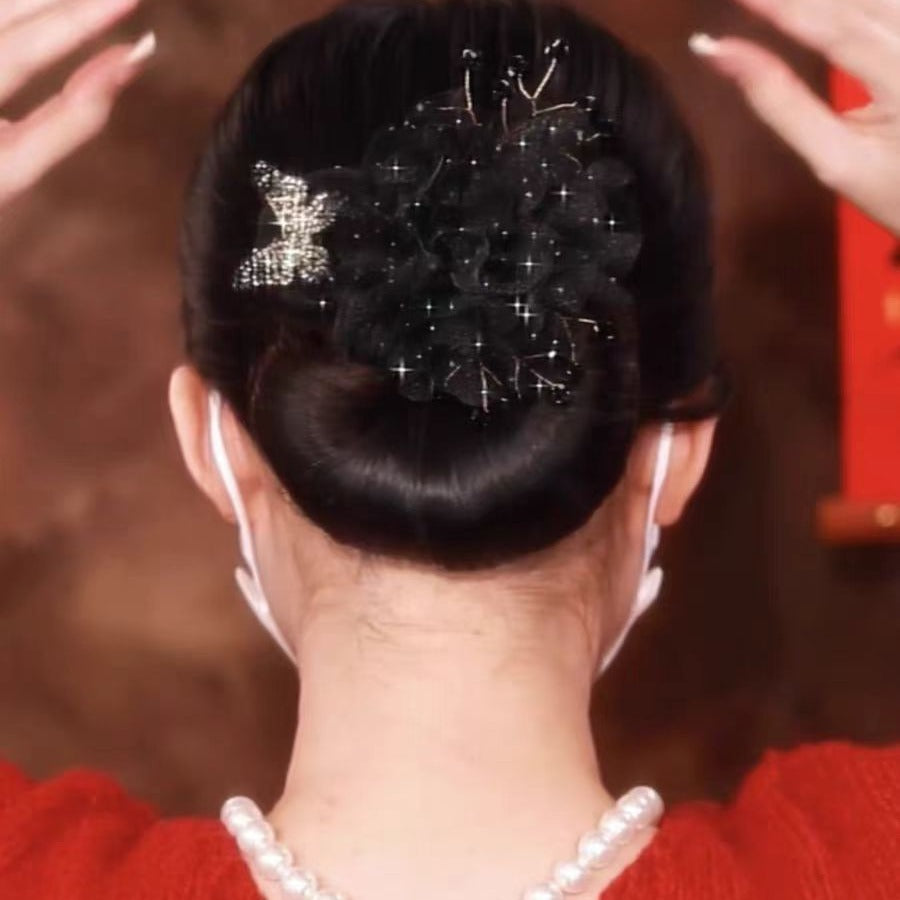 New Starry Flower Hair Band Artifact For A Lazy