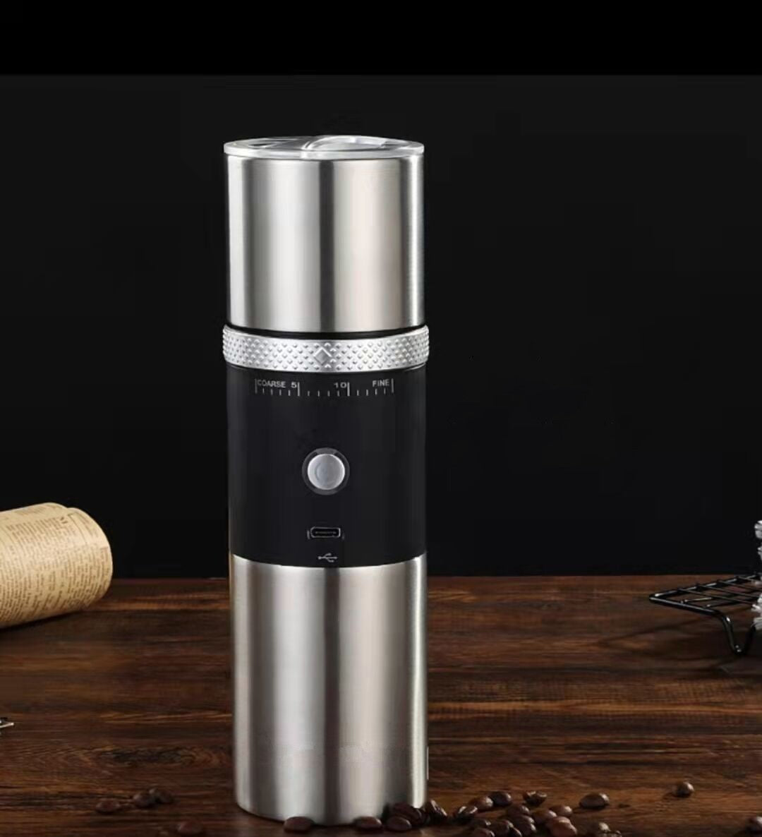 USB Electric Coffee Cup Portable Office Black USB