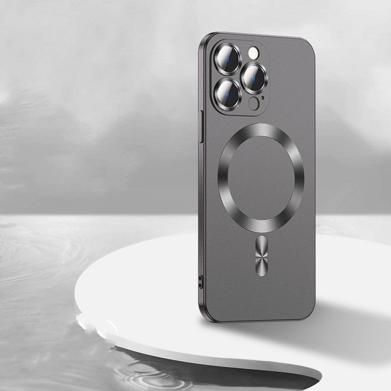 Frosted Magnetic Suction Phone Case