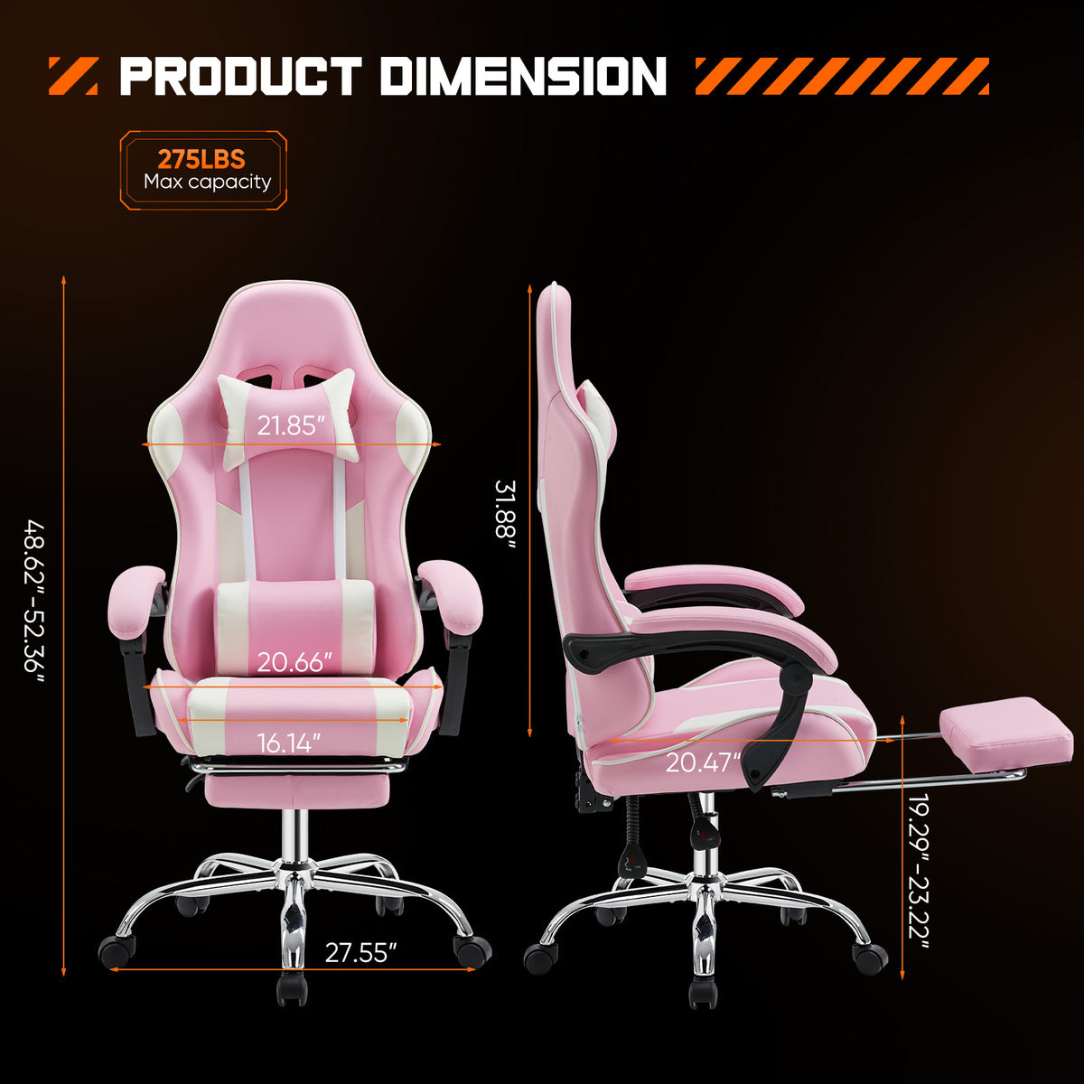 Video Game Tables And Chairs White Pink