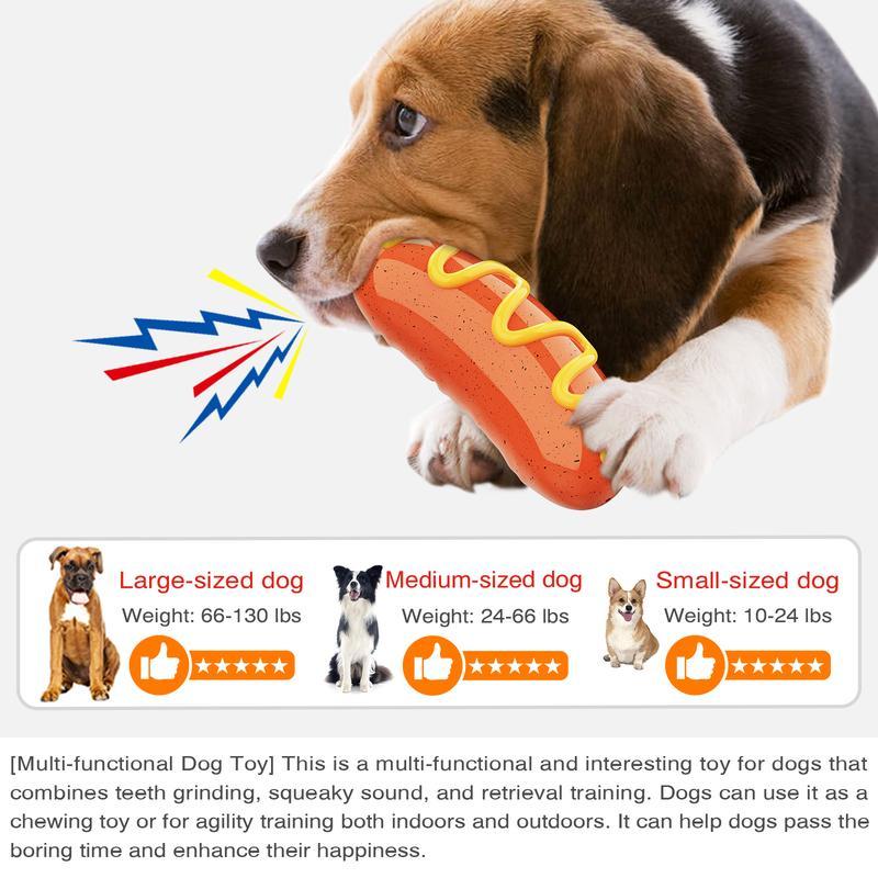 PPOKEl Dog Chew Toys Aggressive- Chaewers.Indestructible Dog Toy For Aggressive Chewer,Tough Chew Toys For Dogs Rubber Orange Plain
