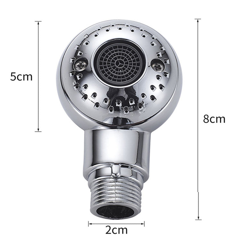 Shower Head For Pets Bathroom Barber Shop Small Hand Shower Soft Shower Head Without Pressure Silver