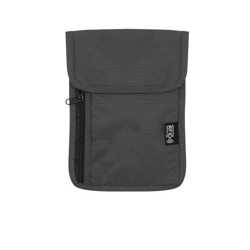 Multiple Card Slots With Anti-degaussing Radiation-proof Bank Anti-theft Card Storage Bag Black