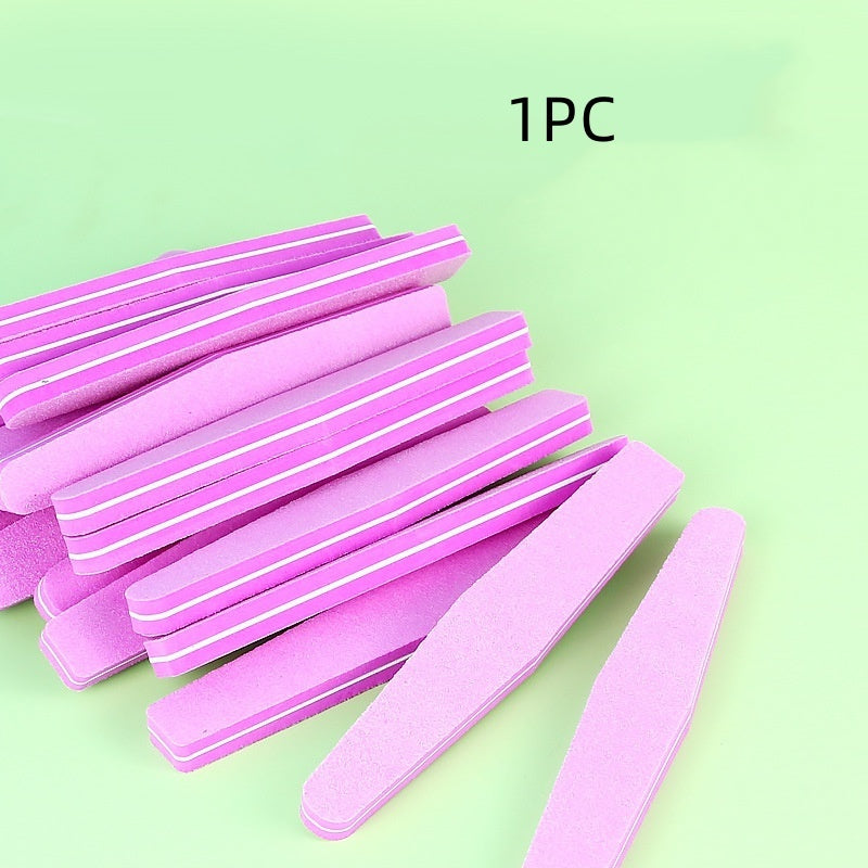 Polishing And Polishing Sponge Nail Polish Tools Pink 1PCS