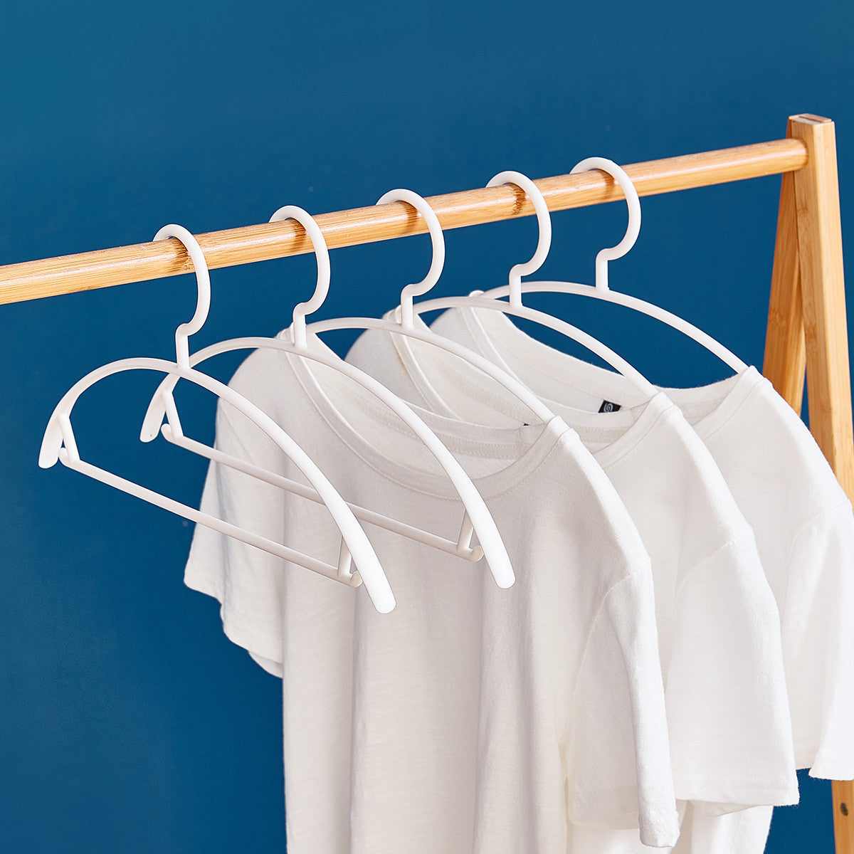 Semi-circular Plastic Non-marking Hanger Anti-skid Drying Clothes Hanging