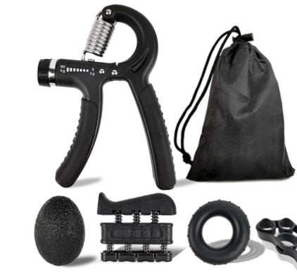 Silicone Grip Ring Grip Ball Grip Set Black