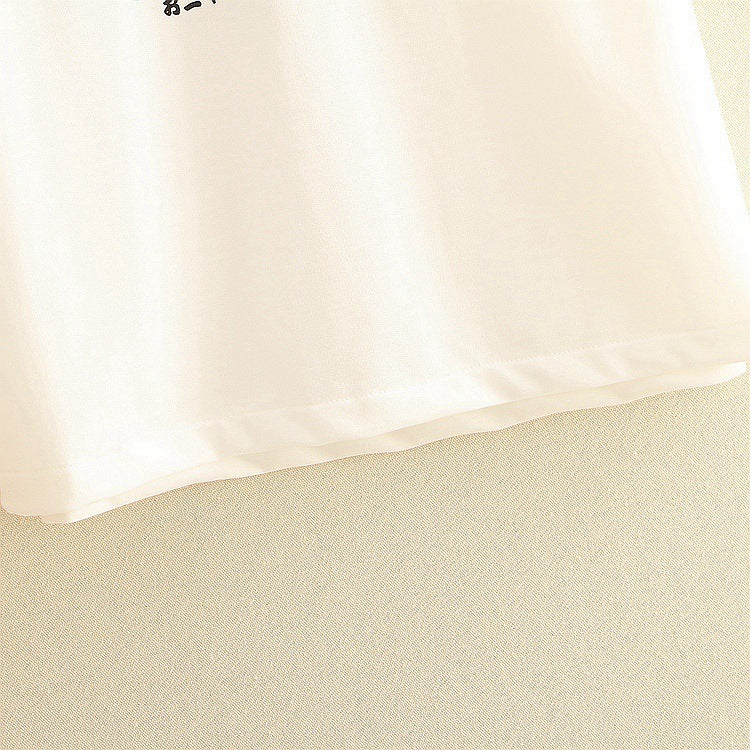 Cute Ladies Short Sleeve Hoodie Party Cat