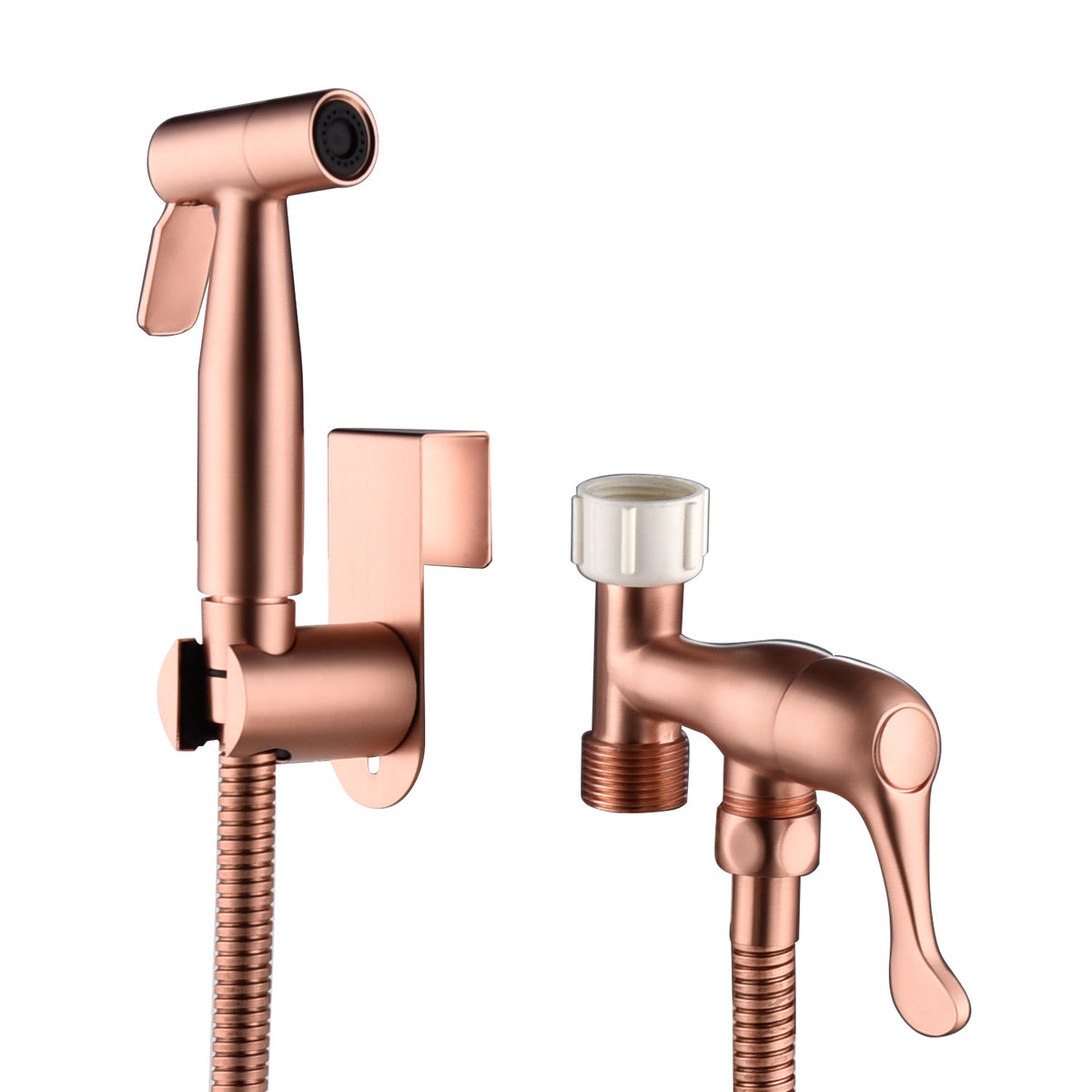 Toilet Spray Gun, Handheld Pet Bathing Equipment Rose Gold