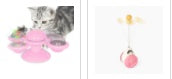 Cat Rotating Windmill Multi-Function Toys Itch Scratching Device Teeth Shining Toy Suit3