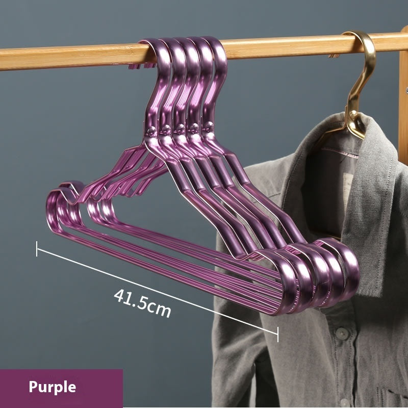 Bold Aluminum Alloy Multifunctional Hanger Violet