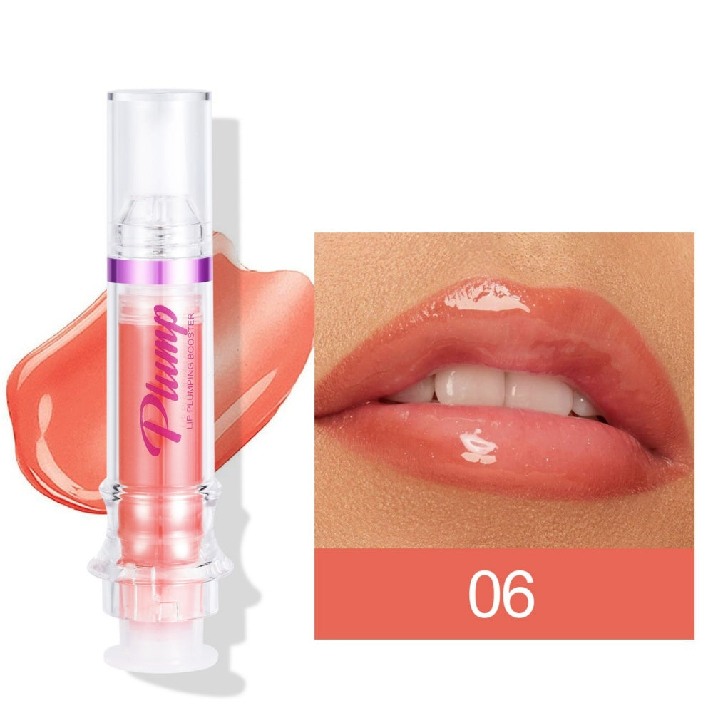 New Tube Lip Rich Lip Color Slightly Spicy Lip Honey Lip Glass Mirror Face Lip Mirror Liquid Lipstick 6 Colors