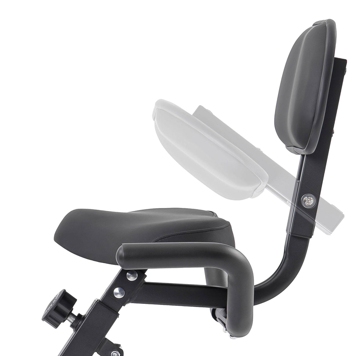 Folding Exercise Bike,Fitness Upright Recumbent X-Bike Adjustable Resistance