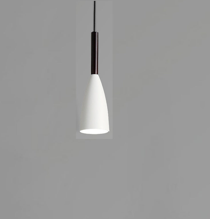 Nicolai, Nordic Inspired Pendant Light in Black, Blue, Green and White White