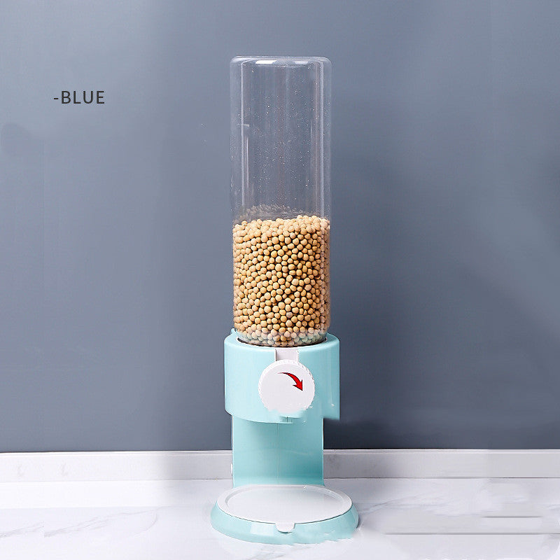 Food Kitchen Storage Bottles Seal Storage Bottles Grains Storage Box Dispenser Container Bocal En Verre Airtight Container Blue