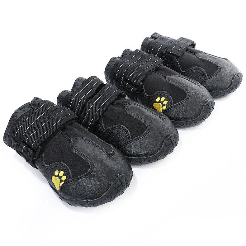 Pet Dog Foot Cover Waterproof Dog Boots Black