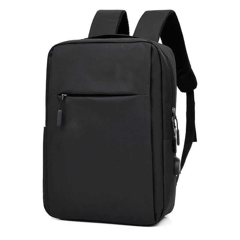 Laptop Backpack With USB Design Business Bags Men Black