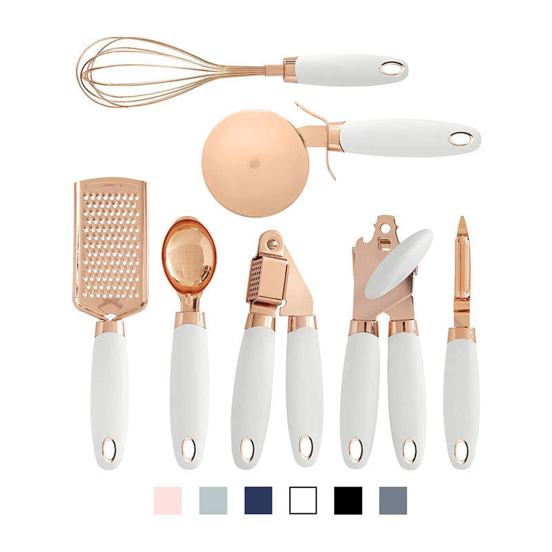 Stainless Steel Kitchen Gadgets 7 Piece Set White 7piece set