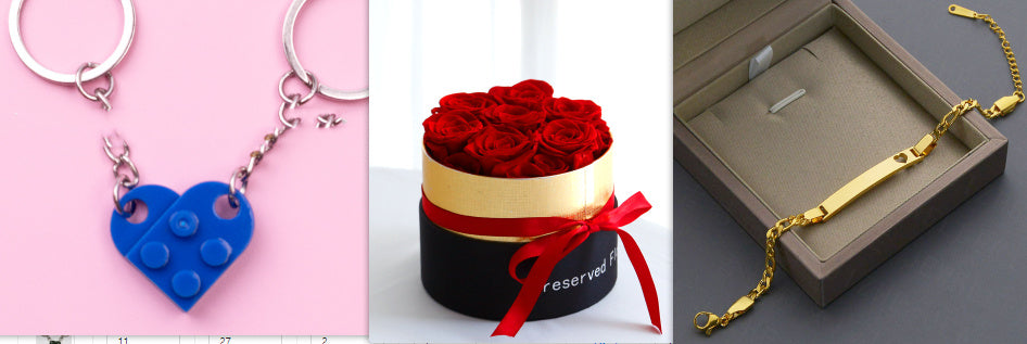 Eternal Roses In Box Preserved Real Rose Flowers With Box Set Valentines Day Gift Romantic Artificial Flowers Set2.