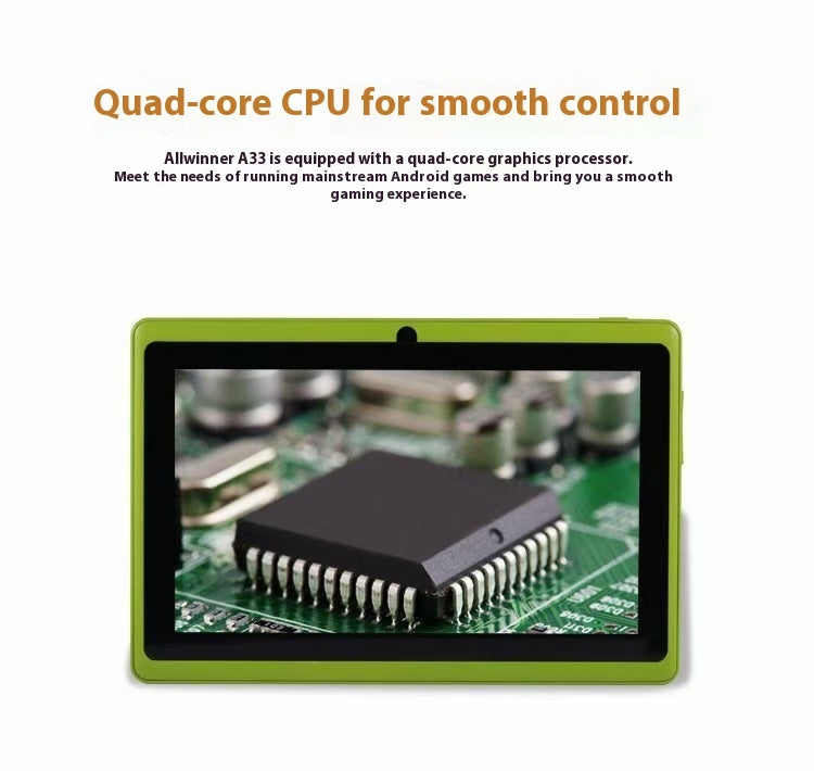 WiFi Bluetooth Internet Access 7-inch Tablet Green