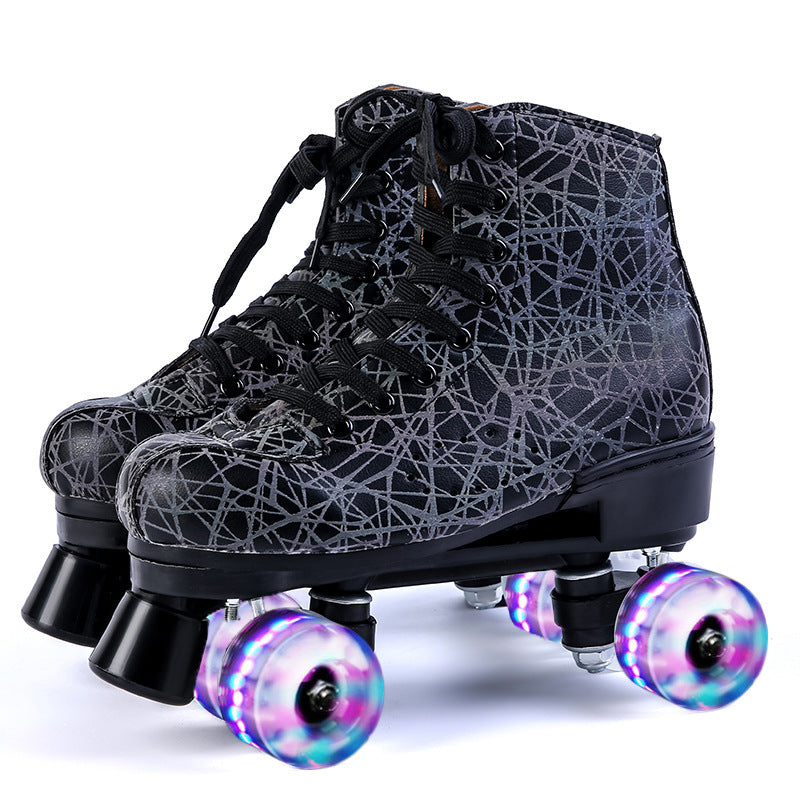 12 Black flashing wheel