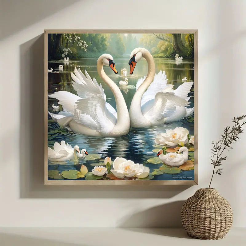 5DDIY Diamond Painting Set - Full Diamond Round Water Diamond Art Code191