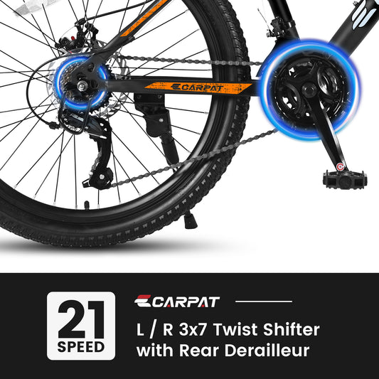 Bicycle S26102-BLACK-ORANGE