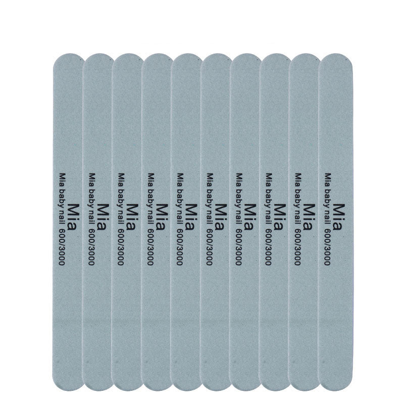 Nail Polishing Strips, Frosted Polishing Strips, Manicure Tools, Double-sided Nail Files 10polishing strips