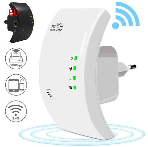 Wifi Repeater White EU Plug