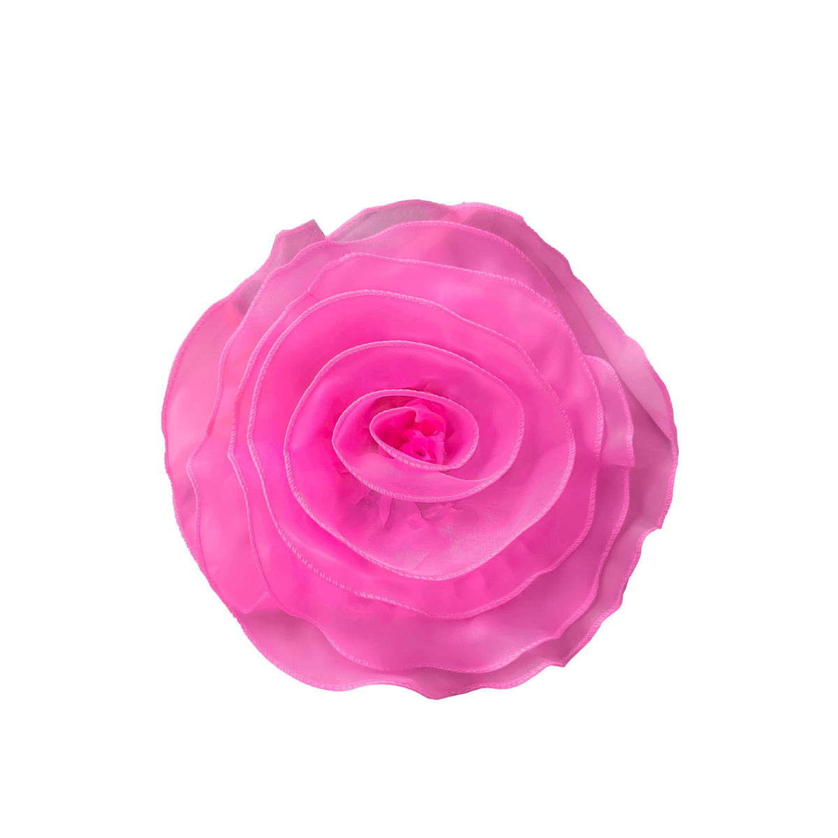 Simple Three-dimensional Flower Decoration Dress Removable Corsage Rose Red Large