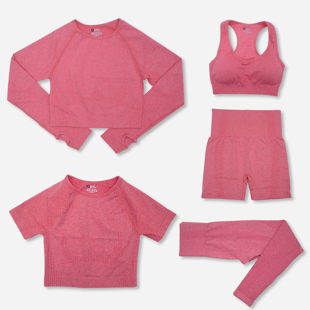 Fashion Women's Workout Yoga Clothes Hemp Red