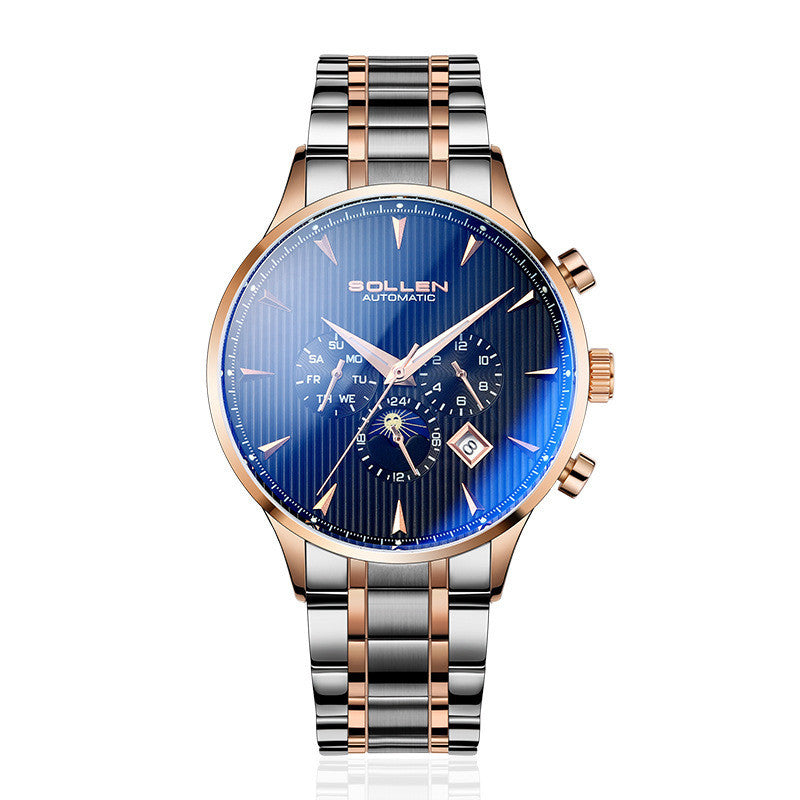 Calendar Watch Trend Student Men's Watch H