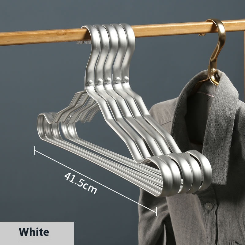 Bold Aluminum Alloy Multifunctional Hanger White