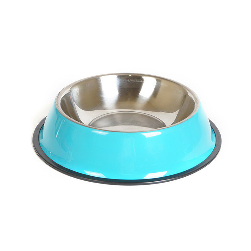 pet bowl pet feeding basin blue