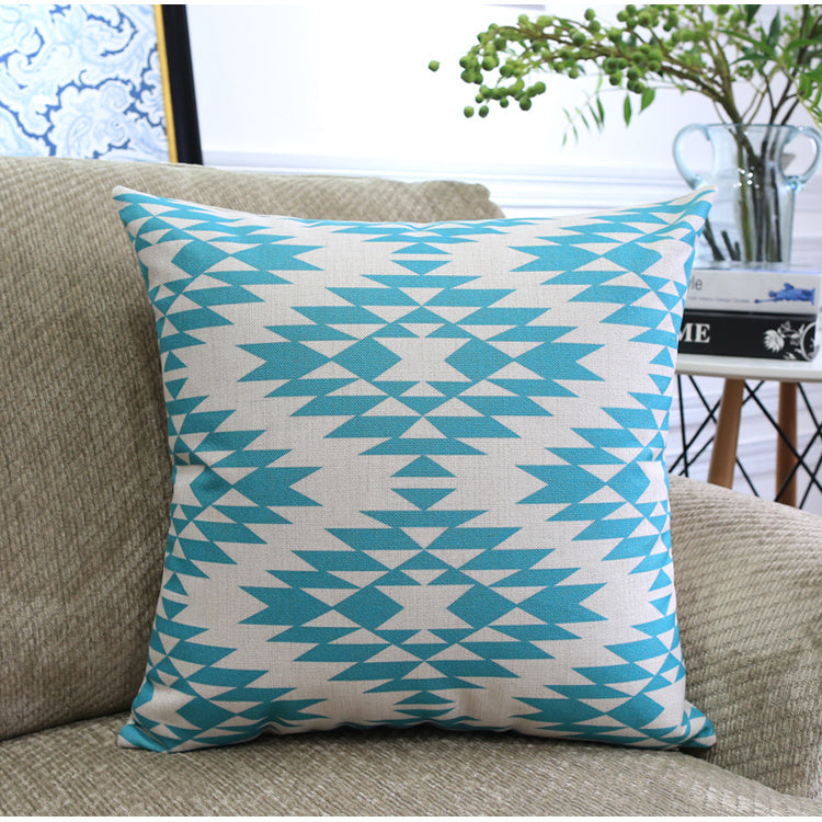 Nordic Color Geometric Throw Pillows Q4673 45x45cm