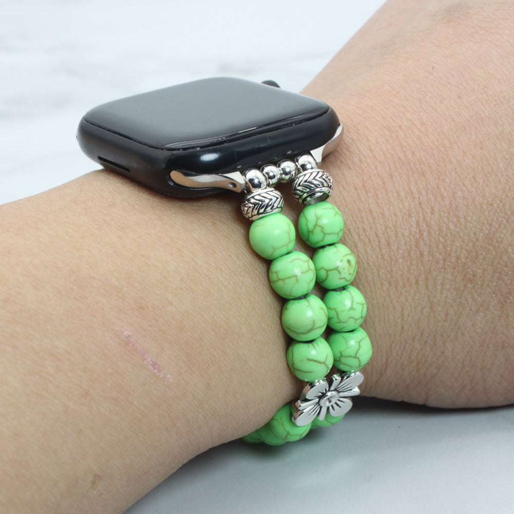 Watch Beads String Watch Bracelet Green
