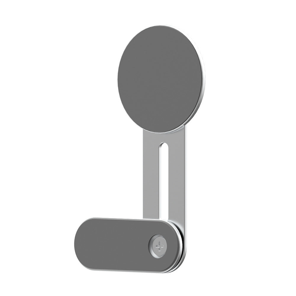 Desktop Mobile Phone With Screen Office Magnetic Aluminum Alloy Bracket Silver
