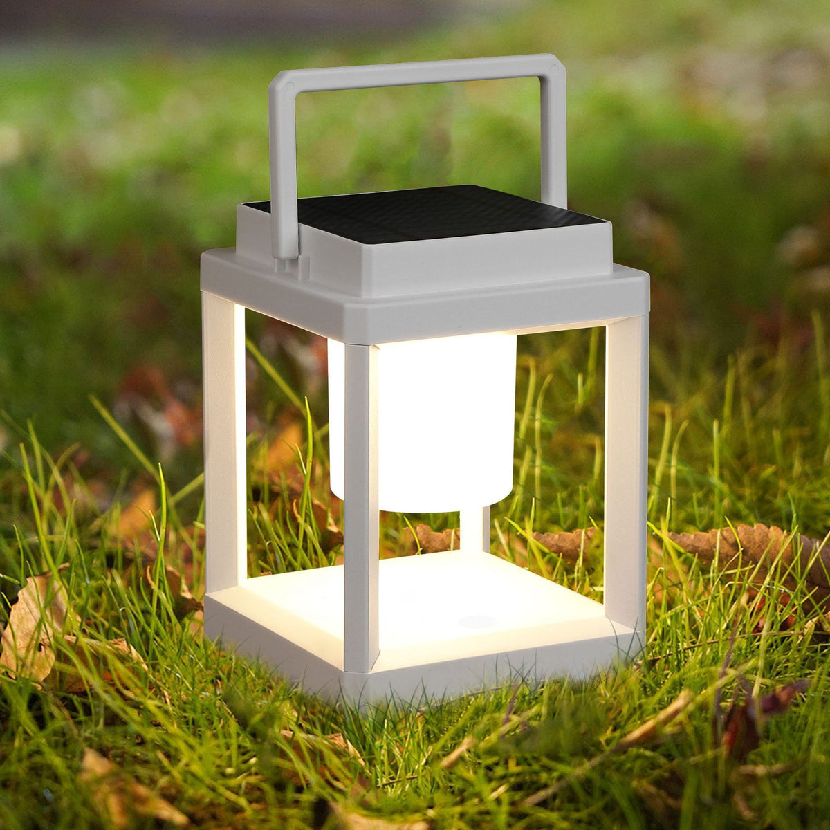 Outdoor USB Handheld Multifunctional Charging Ambient Light White Shell