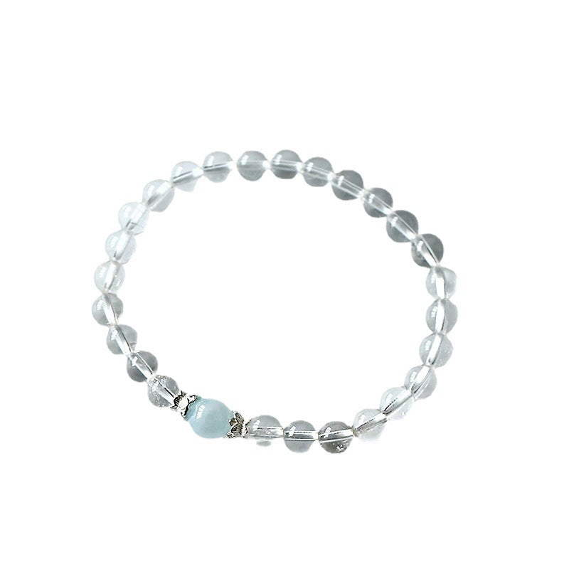 Natural White Crystal Bracelet Fashion Simple