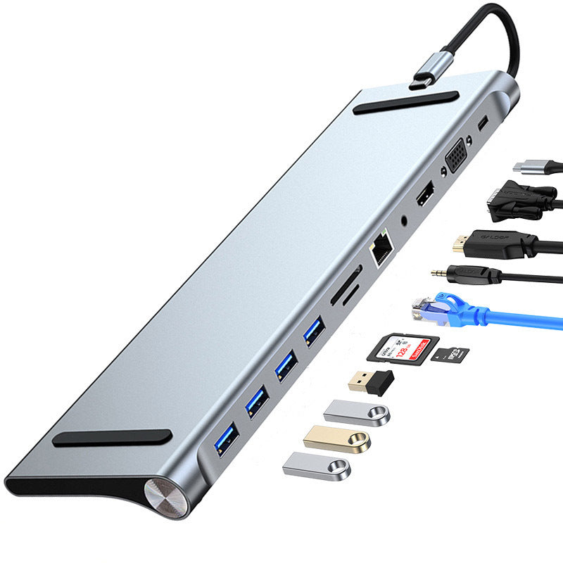 Macbook Laptop Computer Notebook 11-in-1 Docking Station 11in one private mold